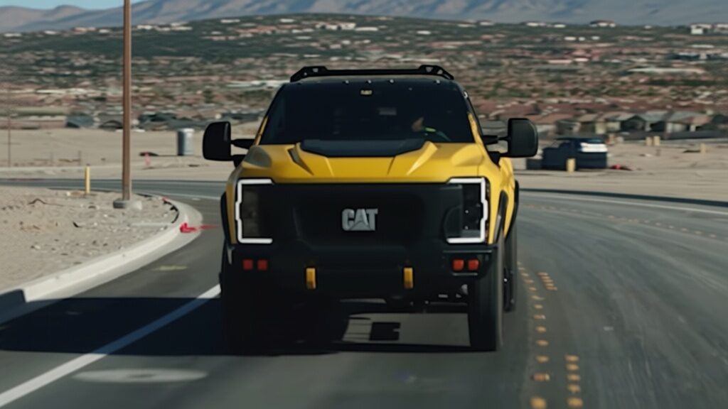 Caterpillar Built A Real Pickup Truck After AI Faked One First