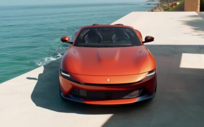 Ferrari Amalfi Spider debutează cu 640 CP și un plafon retractabil în 13,5 secunde