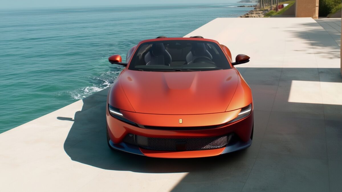 Ferrari Amalfi Spider debutează cu 640 CP și un plafon retractabil în 13,5 secunde