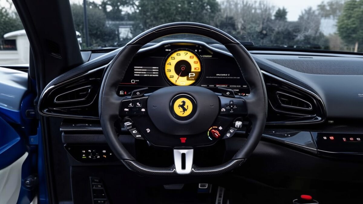 Ferrari recunoaște – butoanele tactile sunt cu 50% mai ieftine decât cele fizice