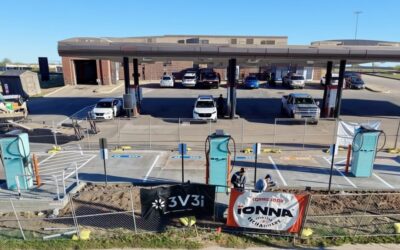 Ionna construiește o stație de încărcare pentru mașini electrice în doar 5 zile