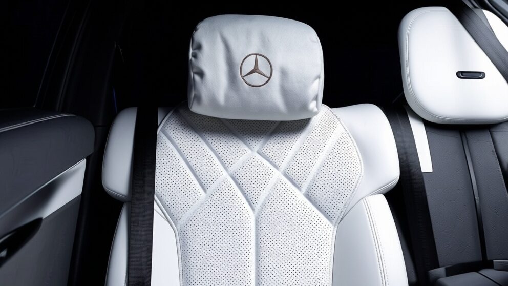 Mercedes-Benz: brevet nou pentru tetiere cu masaj - Poza 1