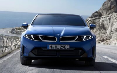 Noul BMW i3 renunță la grila verticală a lui iX3 și promite 463 de cai-putere