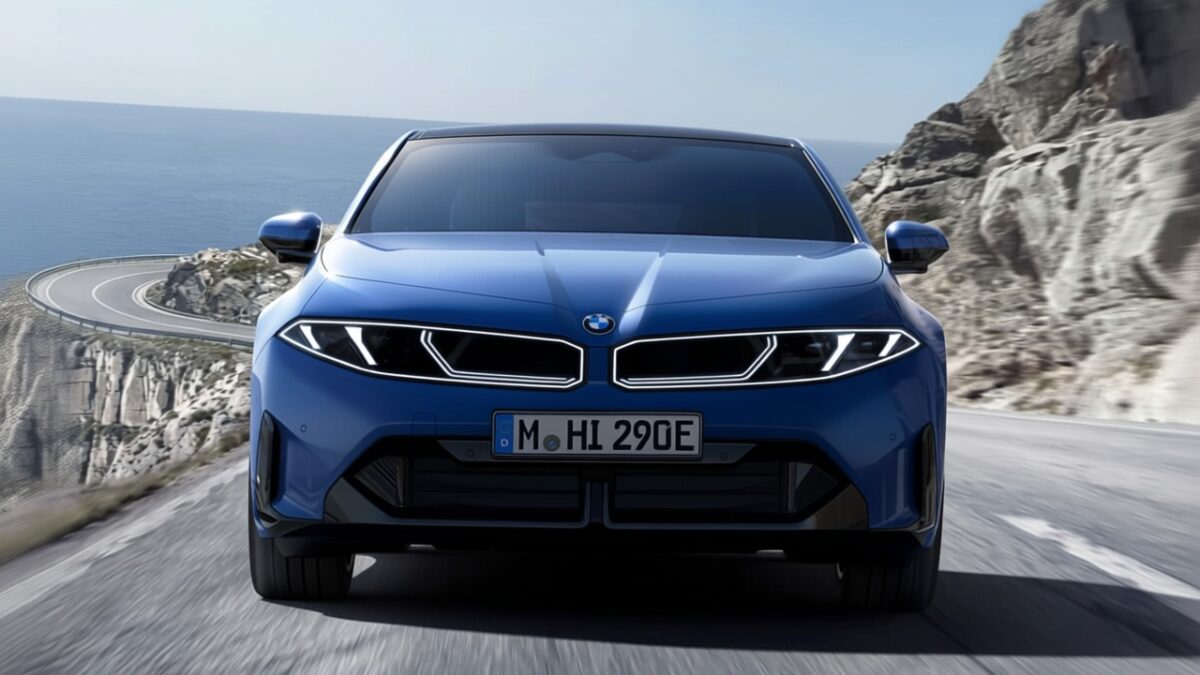 Noul BMW i3 renunță la grila verticală a lui iX3 și promite 463 de cai-putere