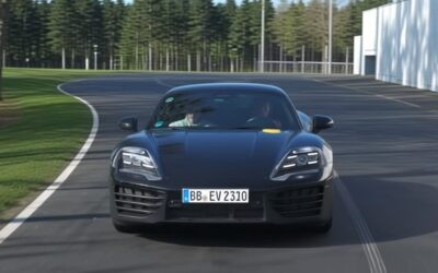 Porsche 718 Cayman electric este testat la limită pe circuitul Nürburgring