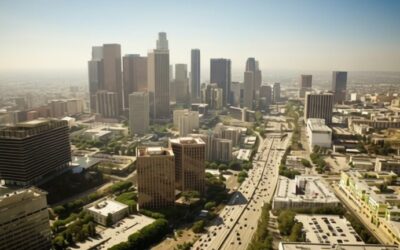 Accident cu 5 mașini pe autostrada 10 din Los Angeles s-a soldat cu un mort