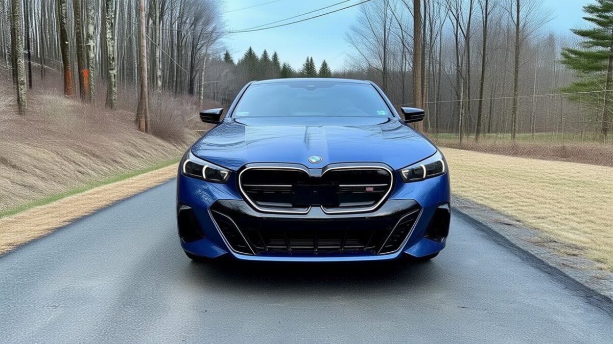 BMW i5 M60 este primul model al mărcii cu port NACS și costă 85.550 dolari