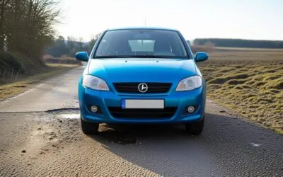 Mașină avariată într-o groapă. Pașii legali pentru a primi despăgubiri