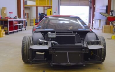 Ferrari Testarossa cu 6 roți primește un motor V8 Cadillac de 668 CP