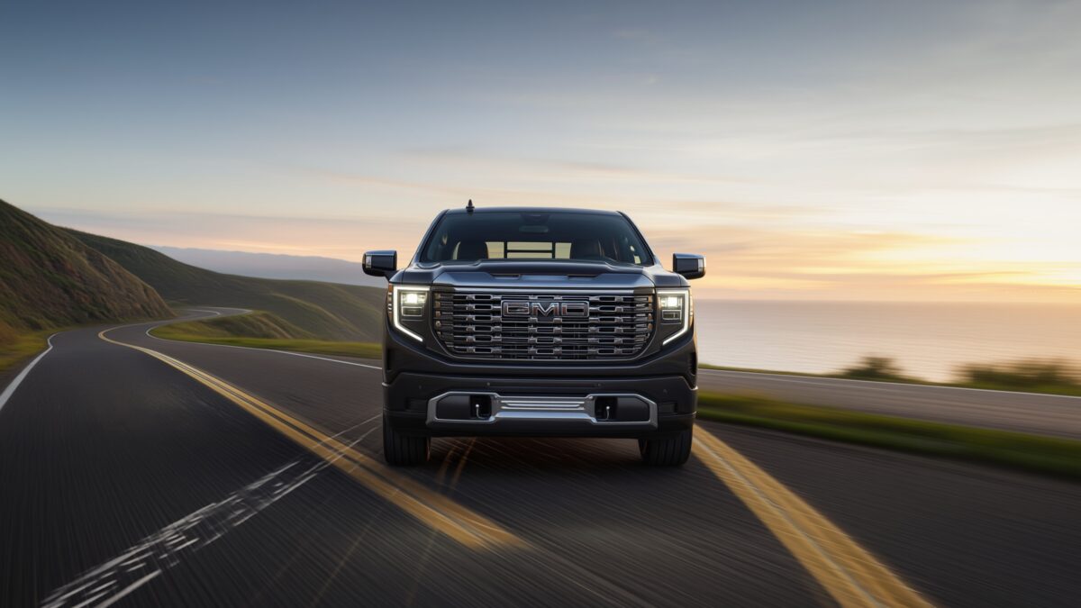 GMC Sierra Denali 2027 primește un design agresiv și evacuare cvadruplă