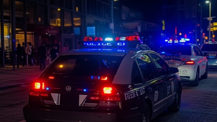 Hoții au abandonat mașina furată după jaful unui magazin de arme cu o pușcă .308