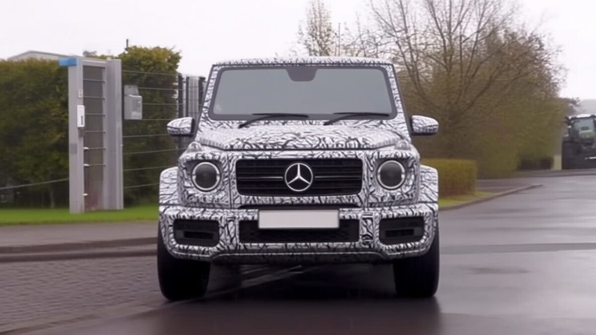 Noul Mercedes G-Class mai mic de 4.4 metri a fost surprins în teste