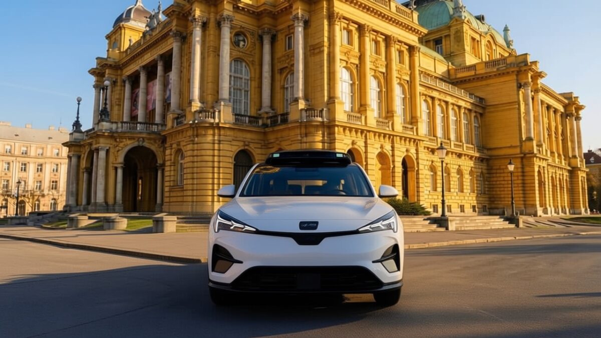 Uber și Rimac lansează primul serviciu de robotaxi din Europa cu mașini de 439 km autonomie