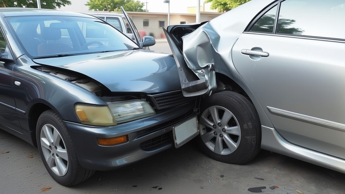 Trafic blocat pe DN 21 după un accident. Podul Prieteniei se închide 5 ore