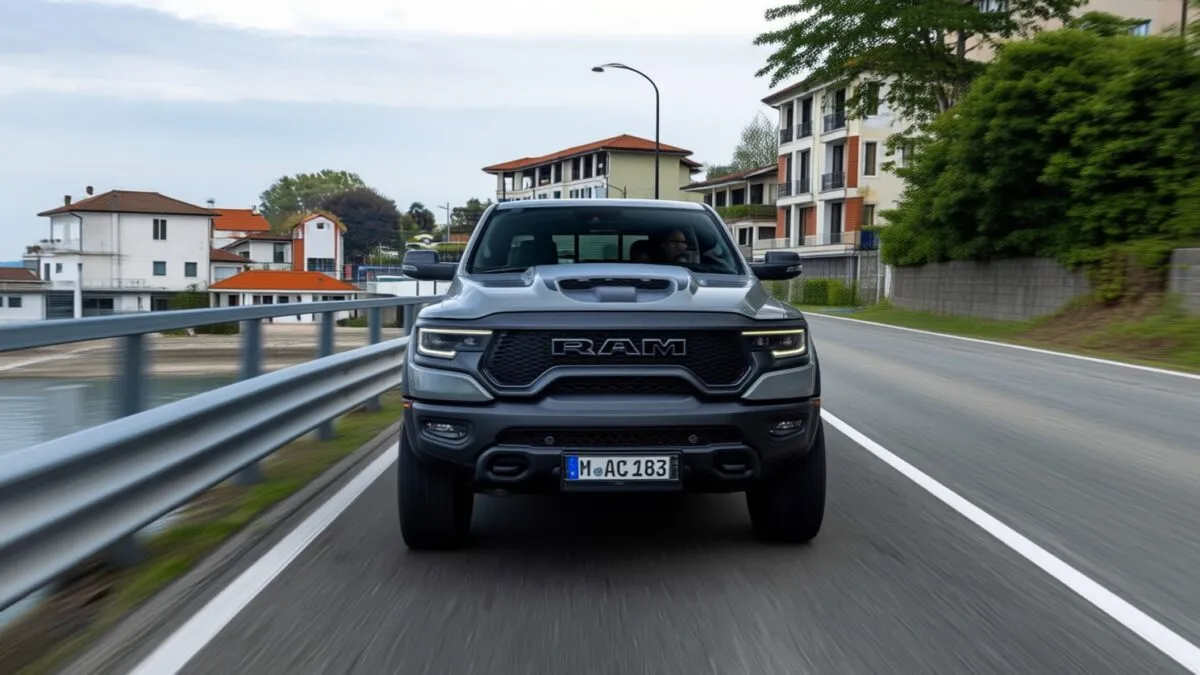 Ram renunță la designul agresiv pentru un look futurist și elegant