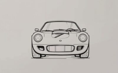 Ford GT40 poate fi desenat acasă cu un nou tutorial video