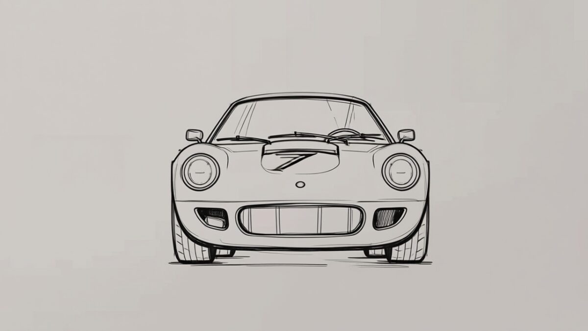 Ford GT40 poate fi desenat acasă cu un nou tutorial video