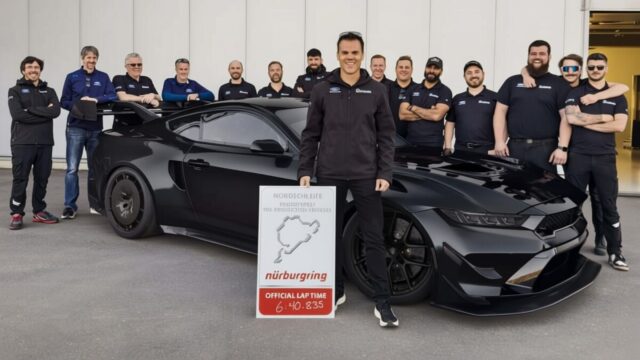 Ford Mustang GTD Competition stabilește un timp de 6 – 40 pe Nürburgring