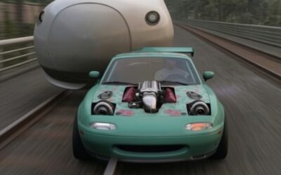Forza Horizon 6 are un tren de 257 km/h testat de un YouTuber cu o Mazda Miata V8