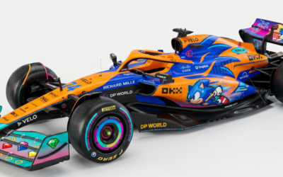 McLaren și Sonic the Hedgehog stârnesc fanii cu un afiș pentru Miami GP