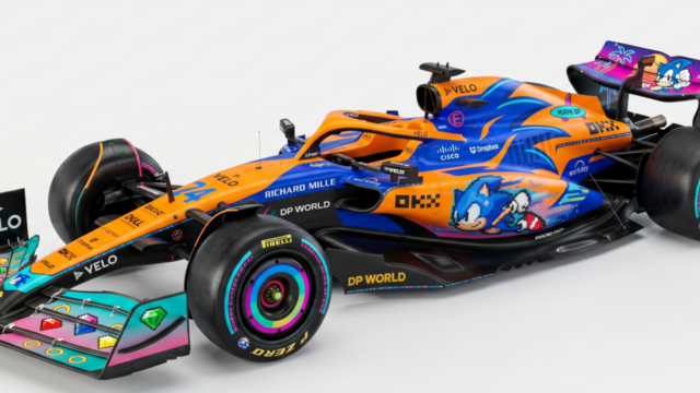 McLaren și Sonic the Hedgehog stârnesc fanii cu un afiș pentru Miami GP