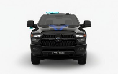 Ram 2500 devine autospecială de poliție cu motor V8 de 405 CP