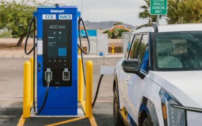 Walmart instalează stații de încărcare ultra-rapide de 400 kW cu ecrane uriașe