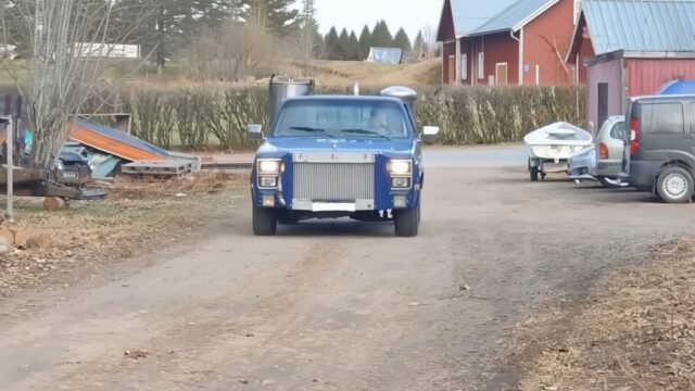 Acest Chevrolet V8 a parcurs peste 96.000 km folosind doar lemne