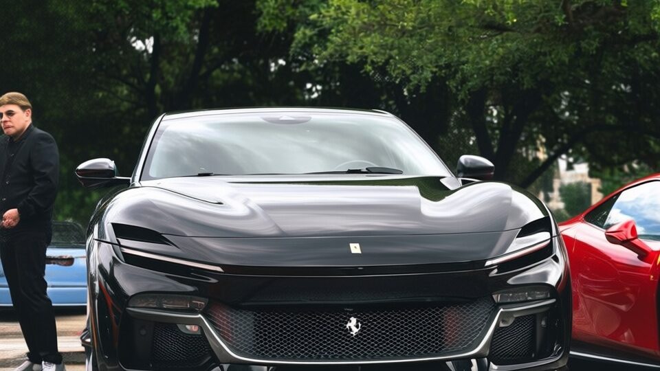 Proprietar de Ferrari Purosangue acuză poliția că i-a avariat o jantă de 16.000 $