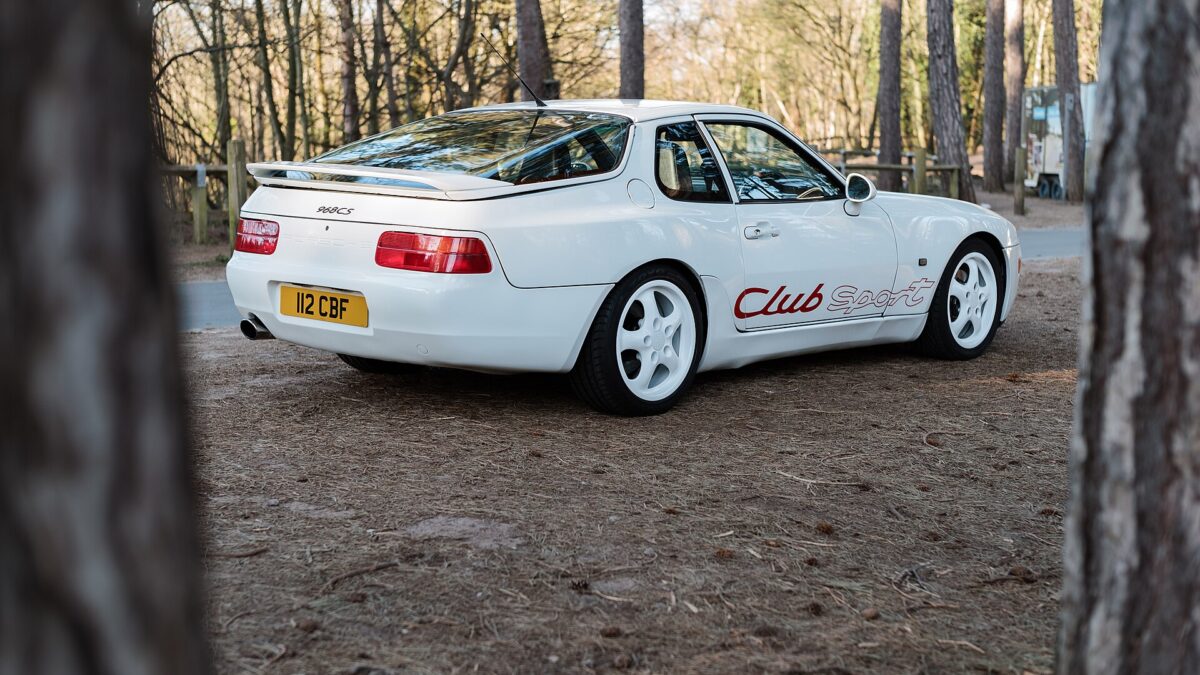Porsche 968 Club Sport s-a născut pentru a costa sub 29.000 de lire