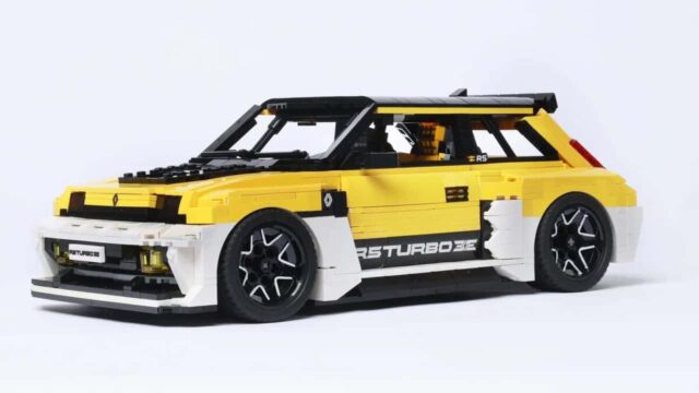 Renault 5 Turbo 3E de 536 CP ar putea deveni un set Lego oficial
