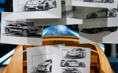 Supercarul inspirat de delfini creat de AI a strâns 2 milioane de vizualizări