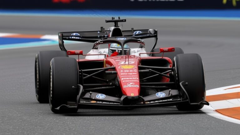 Charles Leclerc, triplă investigație la Miami după ce a lovit zidul cu Ferrari-ul