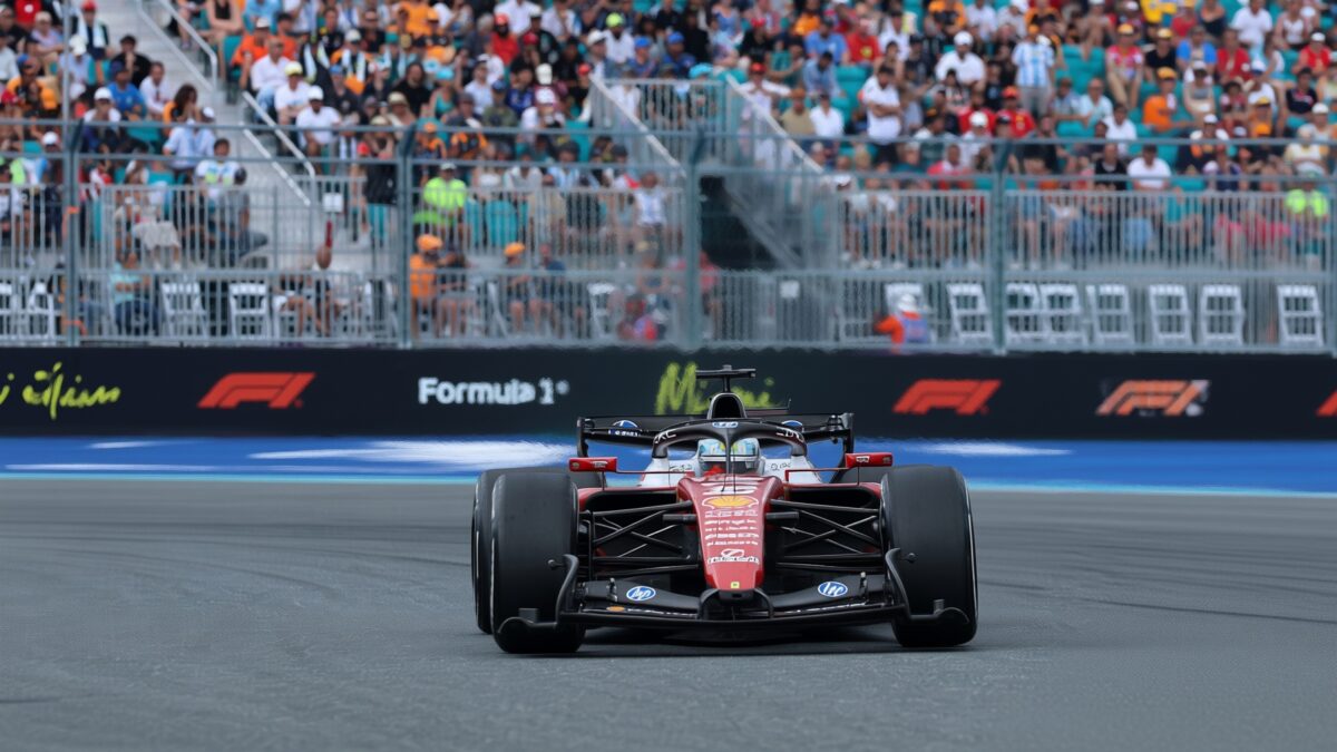 Charles Leclerc și-a aruncat cursa la gunoi în Miami după o greșeală în ultimul tur