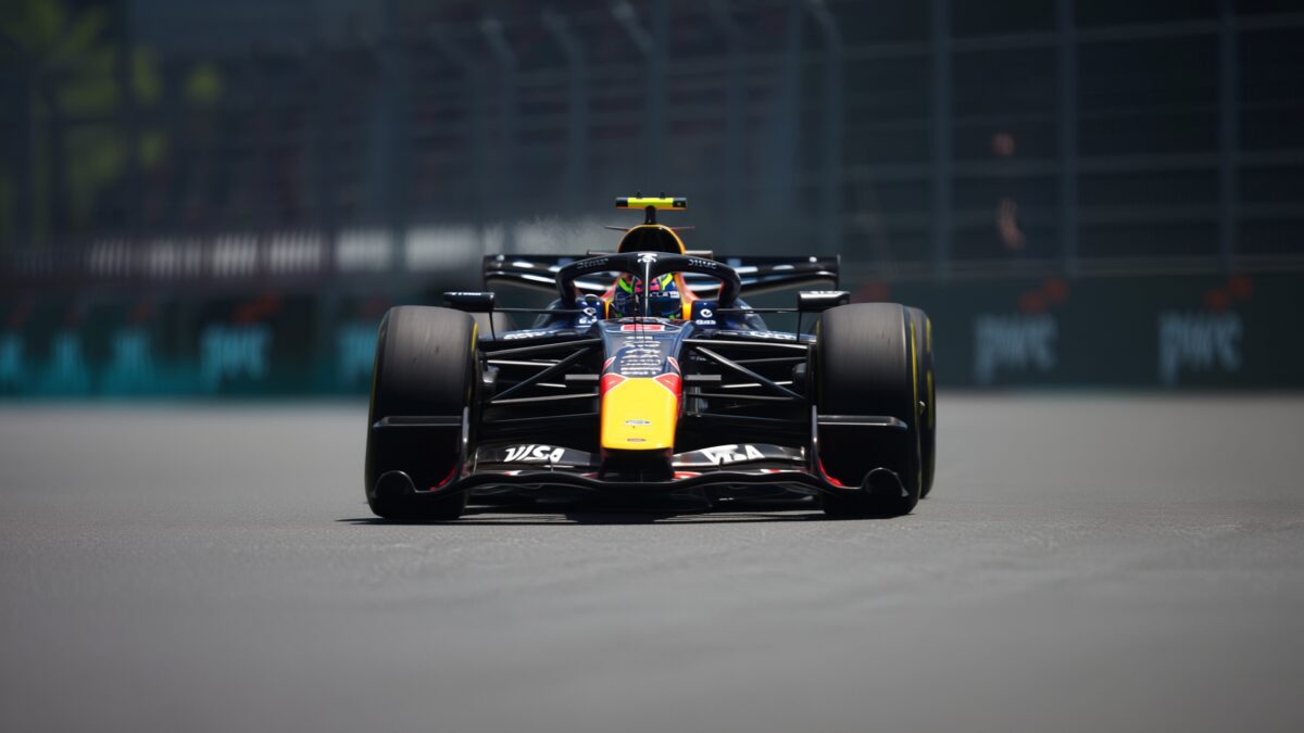 Isack Hadjar de la Red Bull descalificat la Miami pentru o neregulă de 2 mm