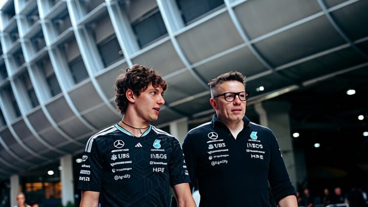 Mercedes F1 avertizat – antonelli a pierdut 20 de locuri la starturi