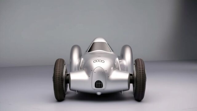 Audi a reconstruit mașina de record cu 16 cilindri care a atins 326 km/h în 1935