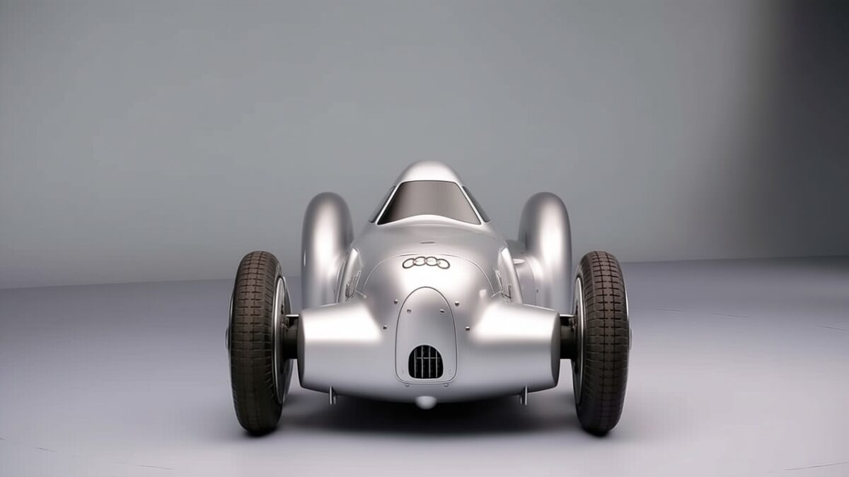 Audi a reconstruit mașina de record cu 16 cilindri care a atins 326 km/h în 1935