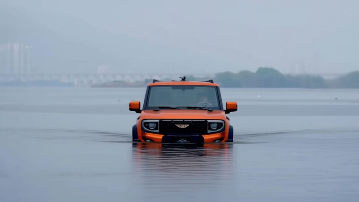 Chery Jetour G700 vine cu 892 CP și elice pentru a traversa râuri