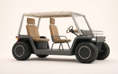 Costă cât o mașină compactă, dar merge mai ales în stațiuni. Pentru cine are sens acest buggy electric