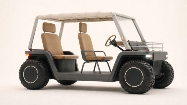 Costă cât o mașină compactă, dar merge mai ales în stațiuni. Pentru cine are sens acest buggy electric