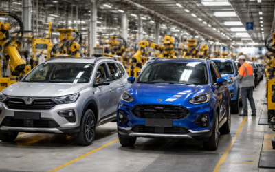 România a produs 43.677 de mașini în mai 2026, cu 14,7% mai puțin. Ce arată reculul simultan la Dacia și Ford Otosan