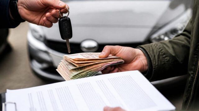 Contractul de vânzare-cumpărare auto, fără notar, dar cu ștampila fiscală
