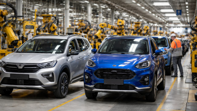 România a produs 43.677 de mașini în mai 2026, cu 14,7% mai puțin. Ce arată reculul simultan la Dacia și Ford Otosan