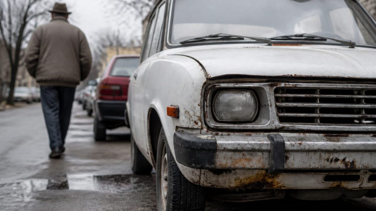 România are al doilea cel mai îmbătrânit parc auto din UE, cu o medie de 16,5 ani 1 România are al doilea cel mai îmbătrânit parc auto din UE, cu o medie de 16,5 ani