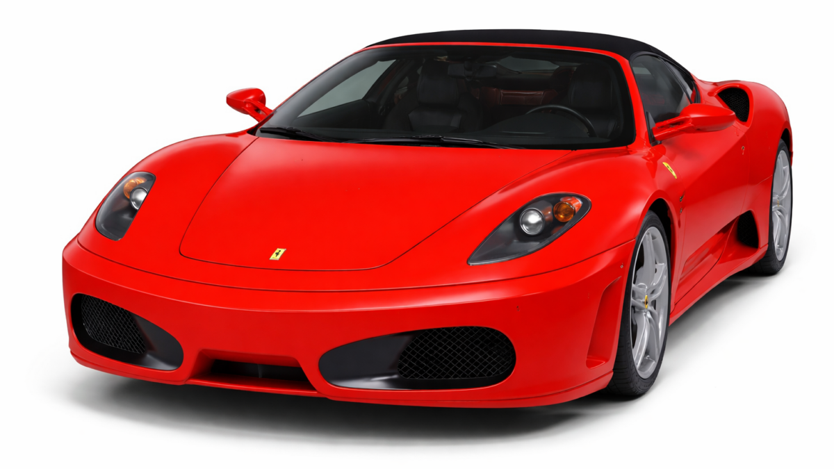 529.875 de lei pentru un Ferrari F430 Spider confiscat. V8-ul de 486 CP intră la licitație