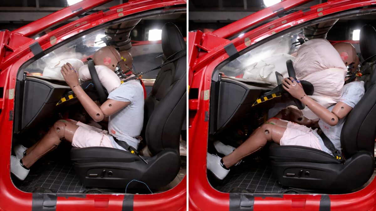 Tesla pregătește airbagurile cu 70 de milisecunde înainte de impact. Cum ajută camerele la siguranța pasagerilor