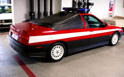 620 CP, 750 kg și o autospecială de pompieri. Ce a putut deveni un Alfa Romeo 164