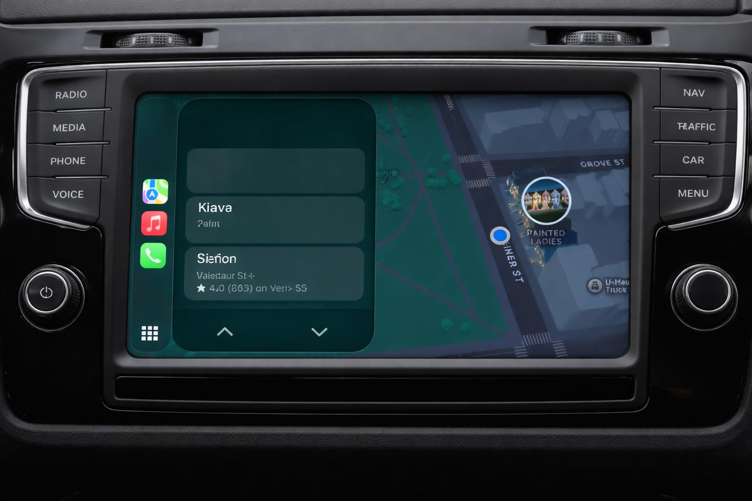 Apple CarPlay, imagine 3