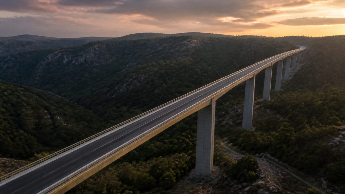 1,36 km pe A7 într-un singur pod. Ce arată noile imagini de pe lotul filmat de DRDP 1 1,36 km pe A7 într-un singur pod. Ce arată noile imagini de pe lotul filmat de DRDP